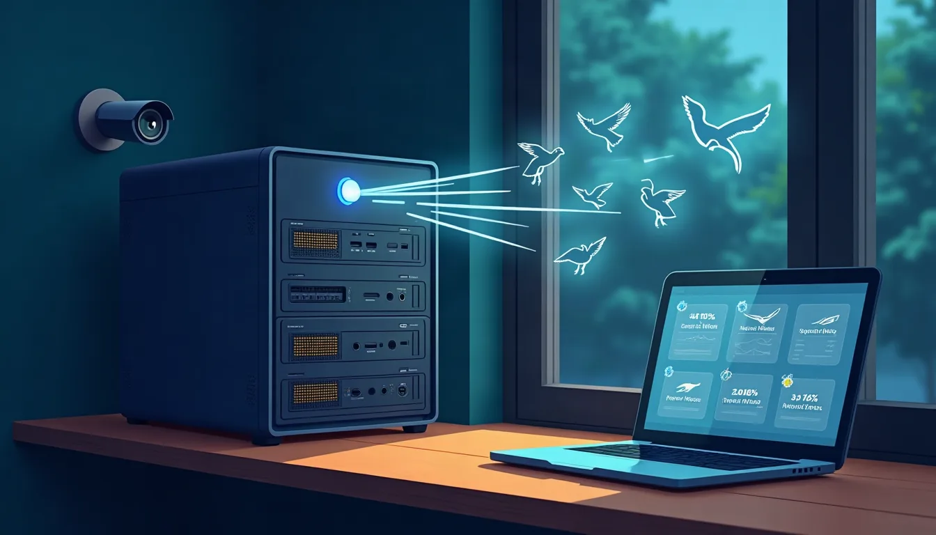 How to Turn Existing Security Cameras into an Automatic Bird Identification System Using BirdNET-Go